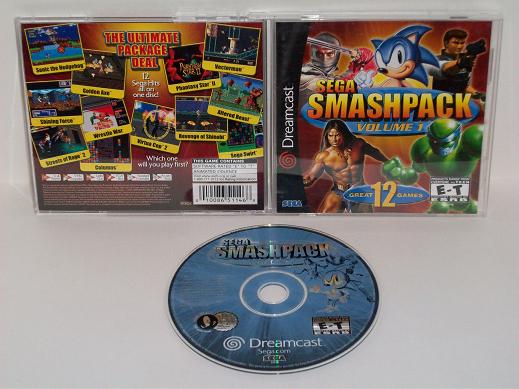 Sega Smash Pack: Volume 1 - Dreamcast Game